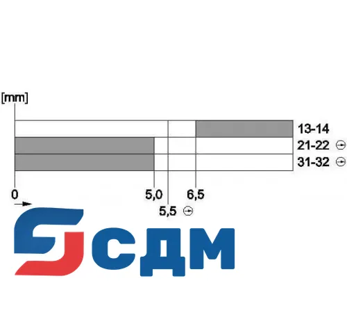 3SE5212-0KD03 Ширина корпуса 31 мм согласно EN 50047