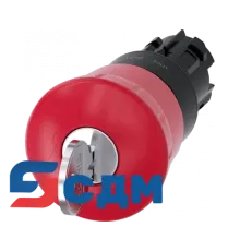 3SU1000-1HG20-0AA0 Кнопка грибовидная АВАРИЙНОЙ ОСТАНОВКИ