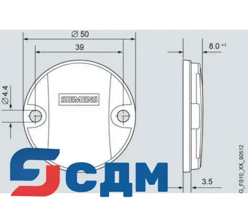 6GT2810-2DC00 SIMATIC RF640T