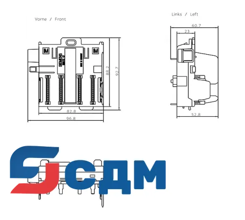 6ES7195-7HD10-0XA0 система распределенного ввода-вывода SIMATIC ET 200M