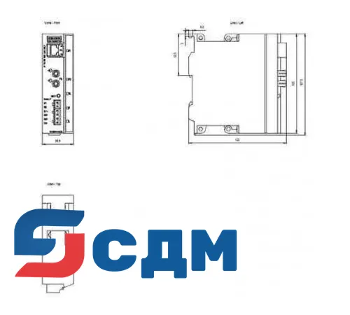 6GK5101-1BB00-2AA3 Неуправляемые конверторы серии SCALANCE X-100
