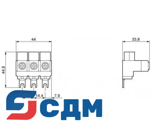 3RV1925-5EB Принадлежности для шинной системы