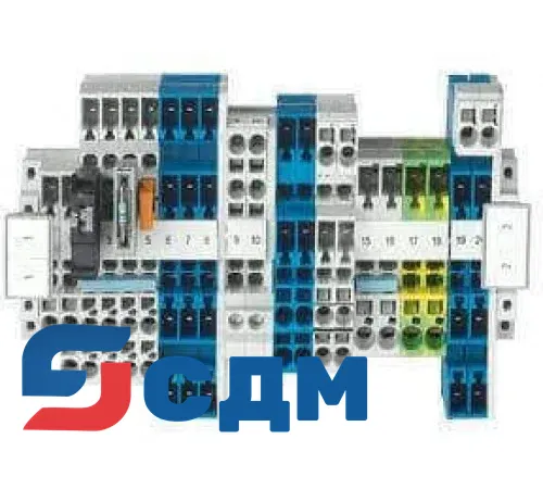 8WH5103-3LF07 Клеммы ALPHA FIX Combi 8WH5 со штыревыми контактными зажимами