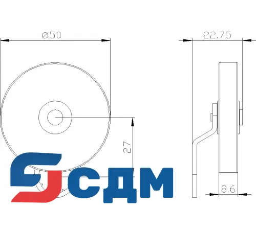 3SE5000-0AA08 Корпуса шириной 40 мм в соответствии с EN 50041