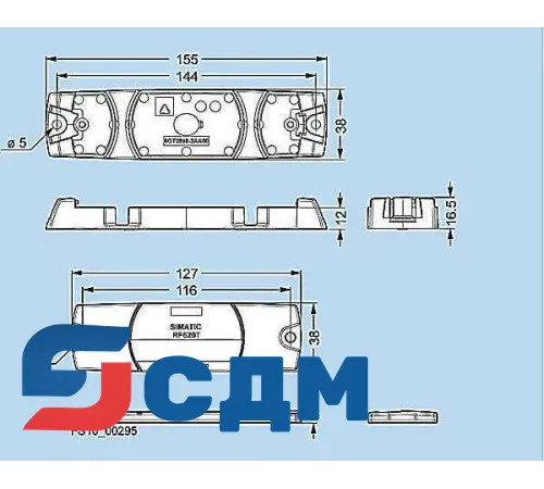 6GT2810-2HC81 SIMATIC RF620T