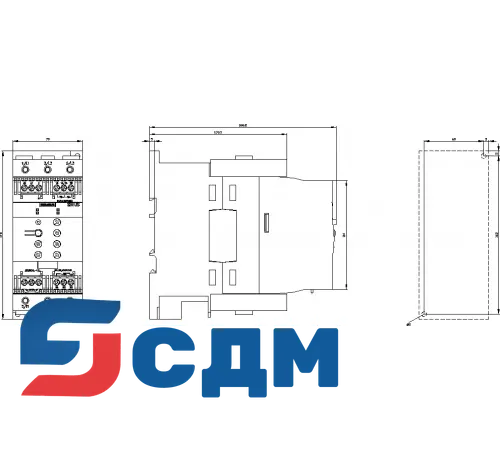 Siemens 3RW4047-1BB14 Устройство плавного пуска