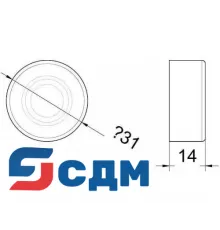 3SB1902-0AK Защитная крышка, шторки, пустые разъемы