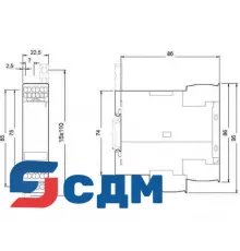 Siemens 3RN1010-2CW00 — Реле термисторной защиты