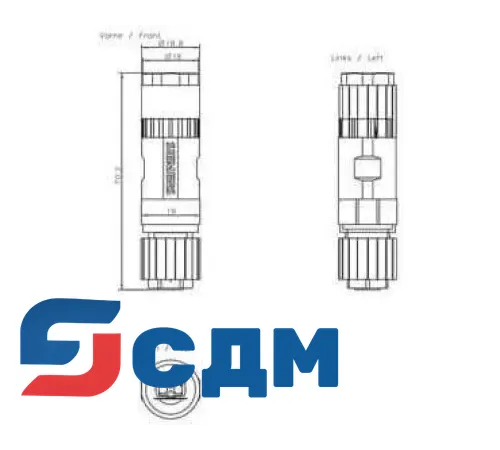 Siemens 6GK1905-0EB10 Оптический кабель IE FO Cord