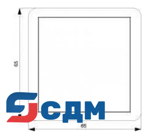 5TG1912 Модульный держатель для DELTA profil и DELTA style