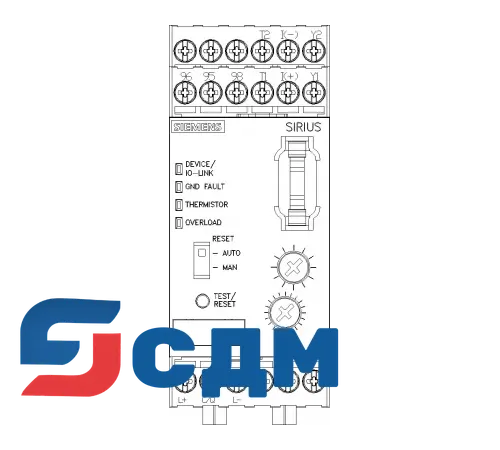 3RB2483-4AA1 3RB24 c интерфейсом IO-Link для многофункциональных применений