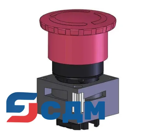 3SB3000-1XA20 Приводы - АВАРИЙНАЯ ОСТАНОВКА грибовидные кнопки