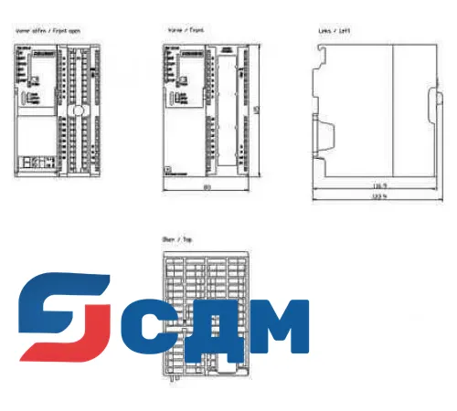 Siemens 6ES7352-5AH11-0AE0 Программируемый контроллер