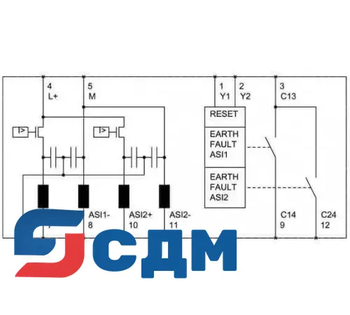 3RK1901-1DE22-1AA0 Модуль развязки данных S22.5