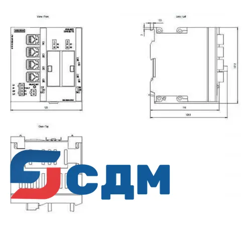6GK5308-2GG00-2CA2 Управляемый коммутатор SCALANCE X-300