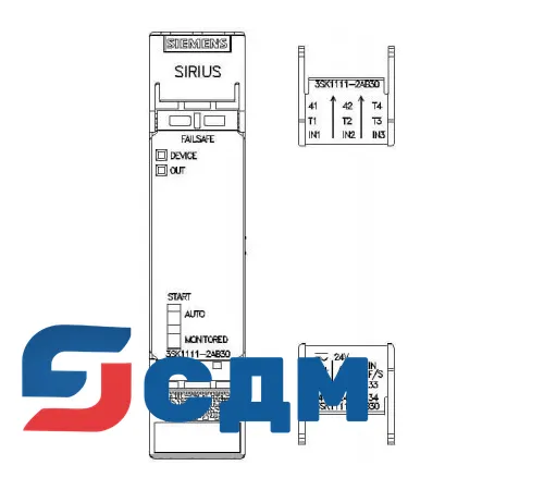 3SK1111-2AB30 SIRIUS 3SK1 Стандартные базовые блоки