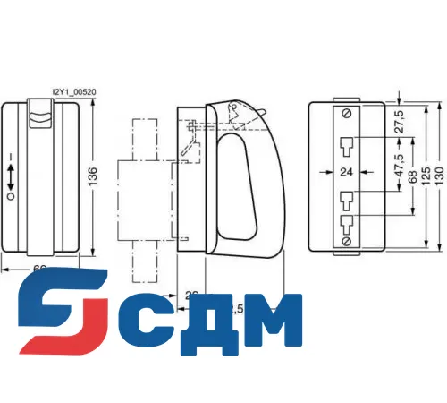 3NX1013 Держатели для плавких вставок LV HRC