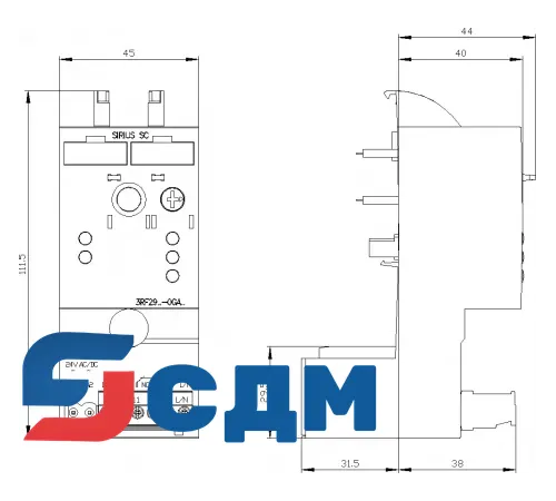 3RF2990-0GA13 Контроль нагрузки