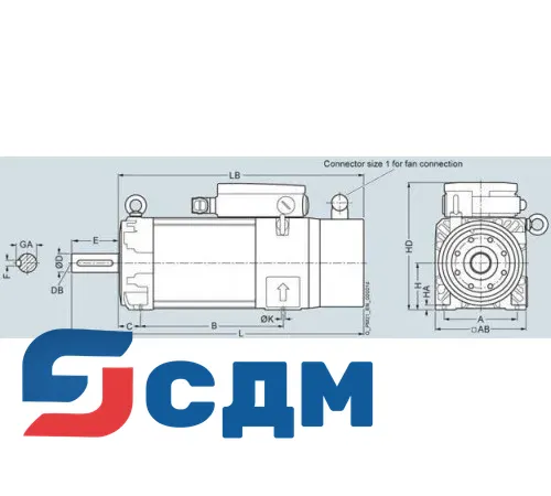 1PH8083-1.N1.-...1 1PH8 для SINAMICS S120 для станочного применения