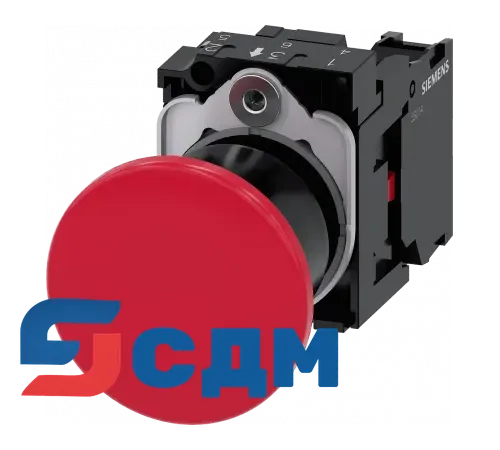 3SU1100-1BA20-1CA0 Кнопка грибовидная