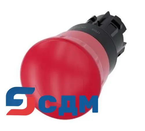3SU1000-1GB20-0AA0 Кнопка грибовидная АВАРИЙНОЙ ОСТАНОВКИ