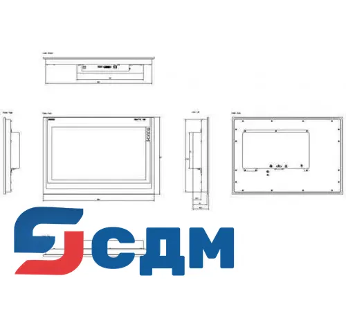 6AV7863-3TA00-0AA0 SIMATIC Industrial Flat Panel