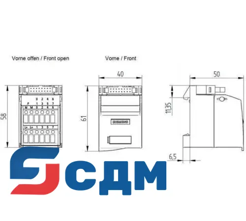 6ES7924-0AA20-0BA0 Базовый модуль