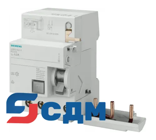 Блок УЗО для автоматического выключателя Siemens 5SM2335-6