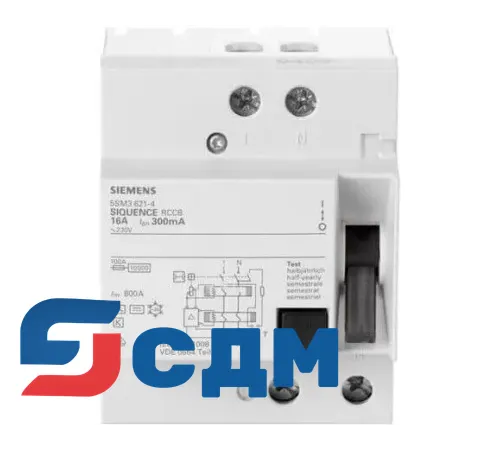 5SM3621-4 УЗО - устройства защитного отключения
