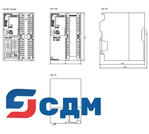 Siemens 6ES7313-6BG04-0AB0 Программируемый контроллер