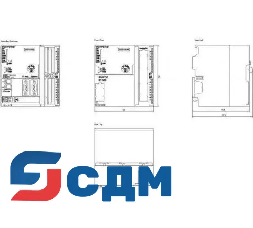 Siemens 6ES7317-7UL10-0AB0 Программируемый контроллер