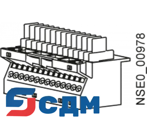 3WL9111-0AB01-0AA0 Подсоединение вспомогательных цепей