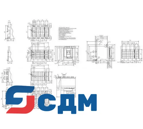 3WL1220-8A.36-.... 3-х и 4-х полюсные