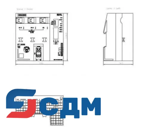 6ES7151-8FB01-0AB0 Интерфейсный модуль IM 151-8F PN/DP CPU