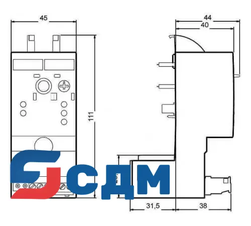 3RF2950-0GA16 Контроль нагрузки